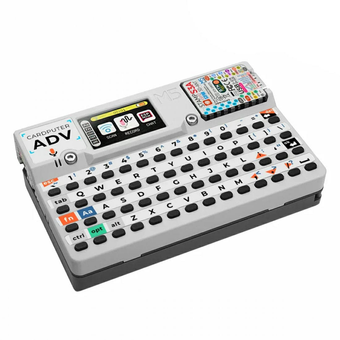Микрокомпьютер M5Stack Cardputer ADV (Stamp S3) 