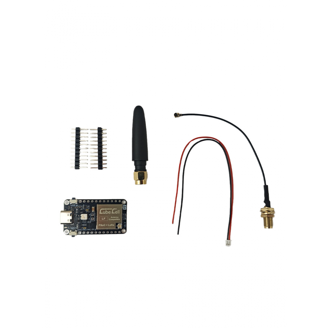 Плата Разработки Heltec Meshtastic CubeCell HTCC-AB01 V2 433-510МГц ASR6502 IoT Lora