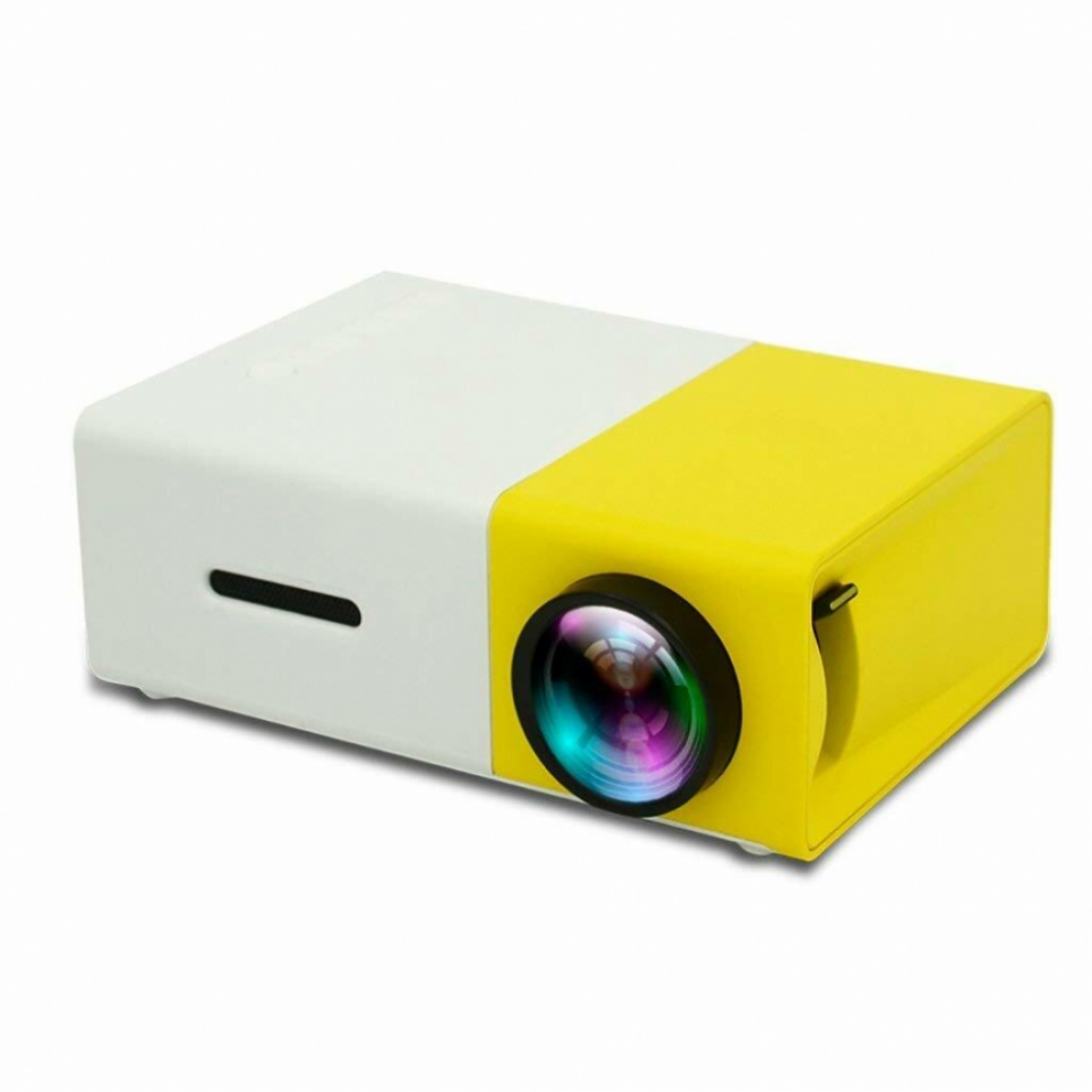 Мини проектор YG-300A (со встр. аккумулятором) + подарок