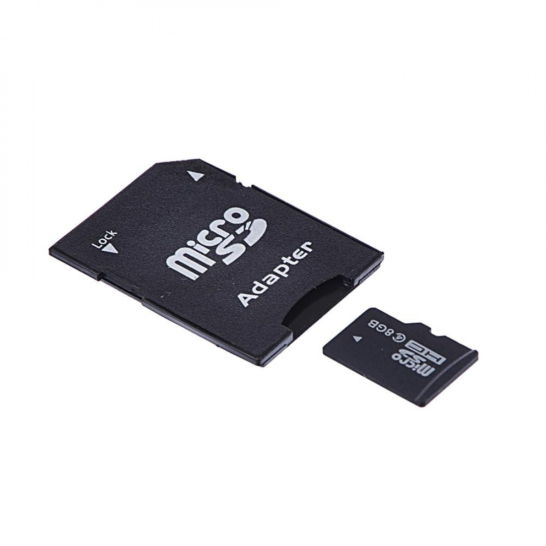 MicroSD 8Gb с адаптером