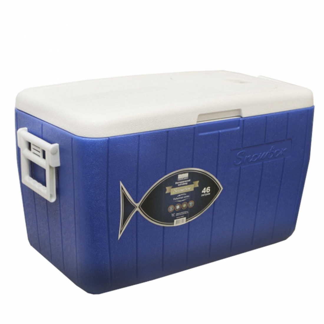 Контейнер изотермический Camping World Fisherman 46 л с люком (цвет - синий)