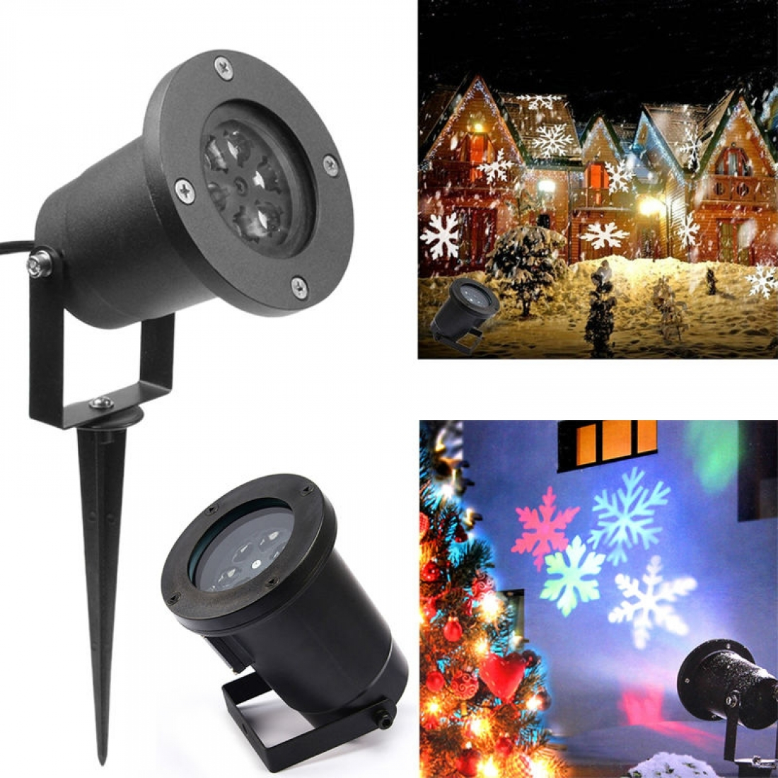 Лазерный проектор LED STRAHLER SCHNEEFLOCKE