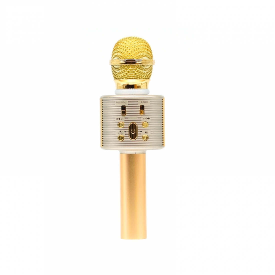 БЕСПРОВОДНОЙ BLUETOOTH КАРАОКЕ МИКРОФОН V6 KTV(Золото)