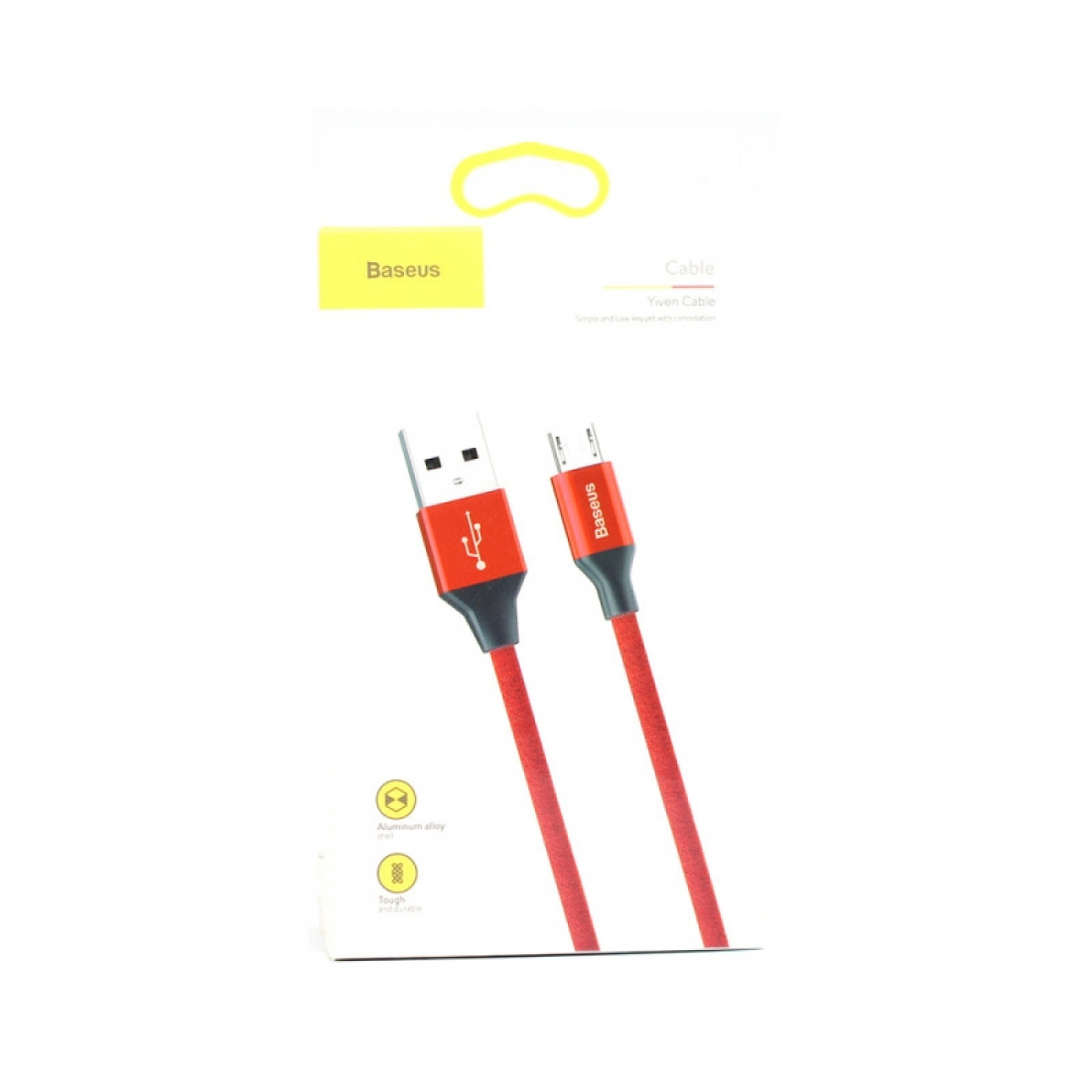 Кабель Micro CAMYW-A09 2A красный Baseus 1m