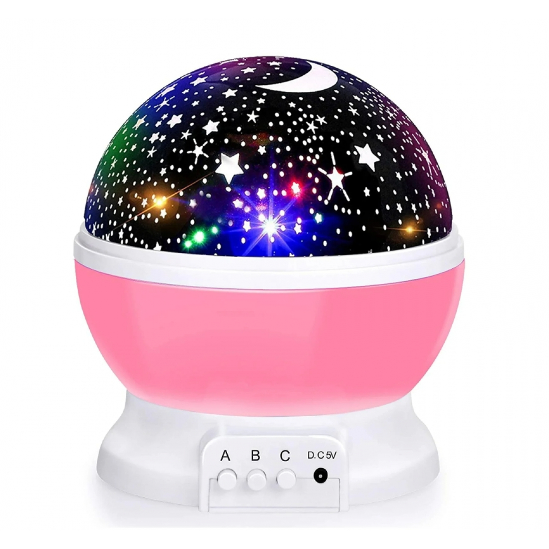 Ночник-проектор Звездное небо Star Master Dream Pink