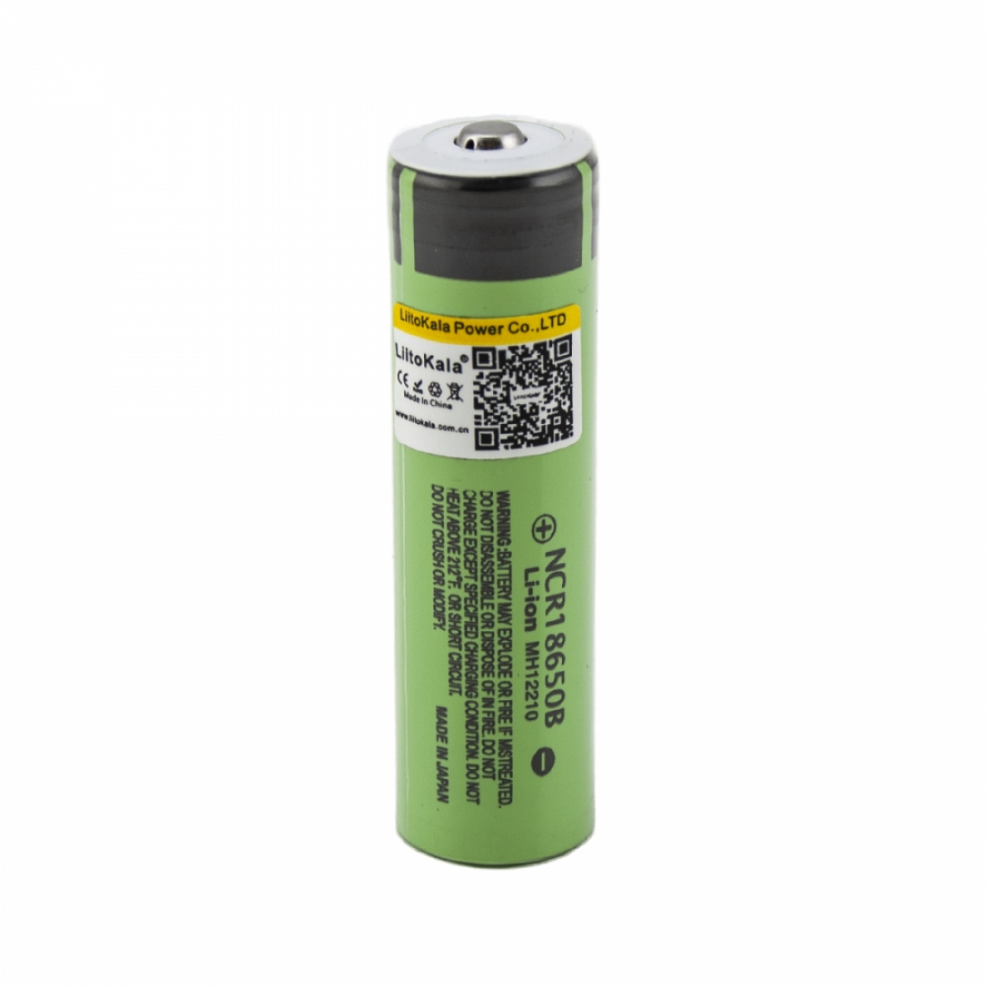 Аккумулятор LiitoKala NCR18650B Li-Ion 3400mAh