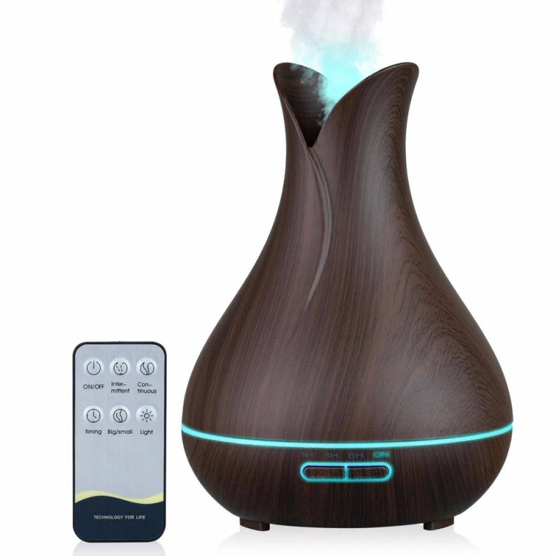 Ароматизатор увлажнитель воздуха Aromatherapy Humidifier (тёмно-коричневый)