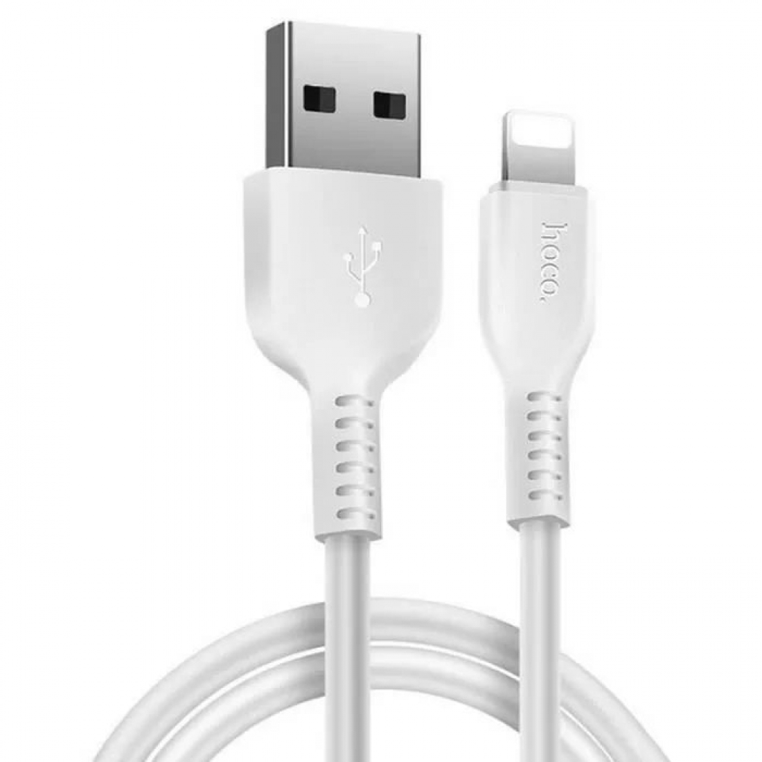Кабель Lightning X20 2A белый Hoco 3m