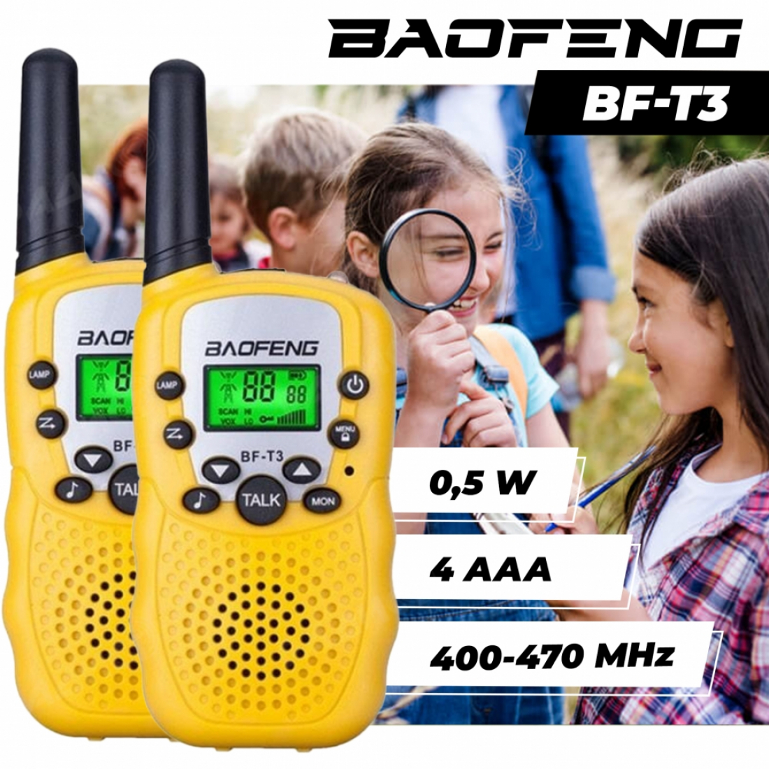 Baofeng BF-T3 - желтый