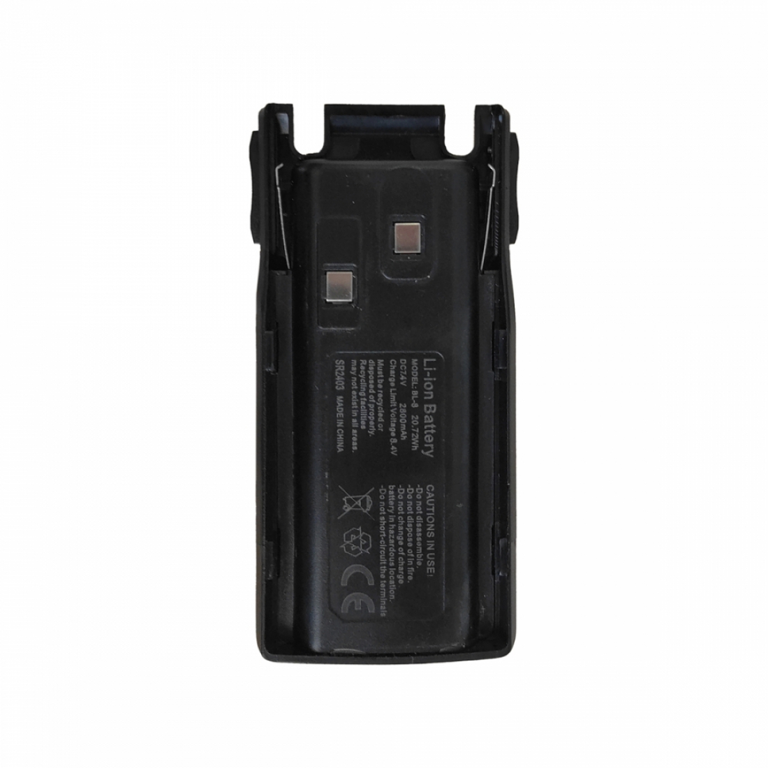 Аккумулятор для рации Baofeng UV-82 BL-8 Type-C 2800 мАч