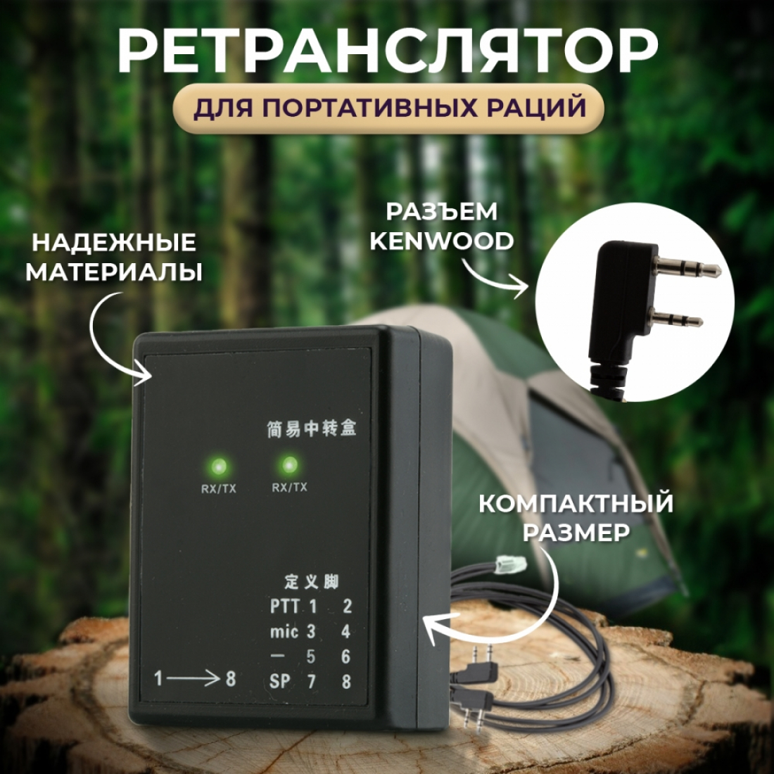Ретранслятор для портативных раций