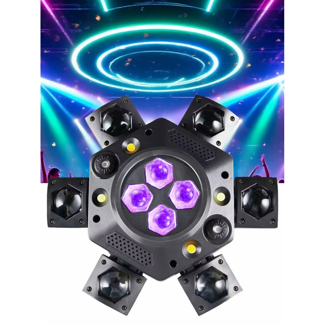 Лазерный проектор, светомузыка, StarDisco Sunflower