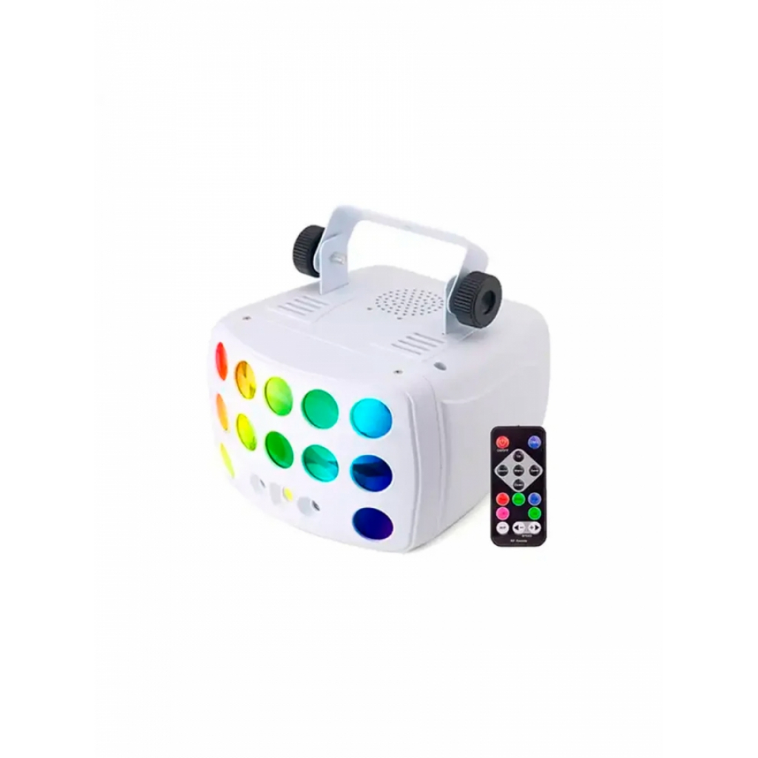 Лазерный проектор-стробоскоп Derby Led Bar 4в1, белый