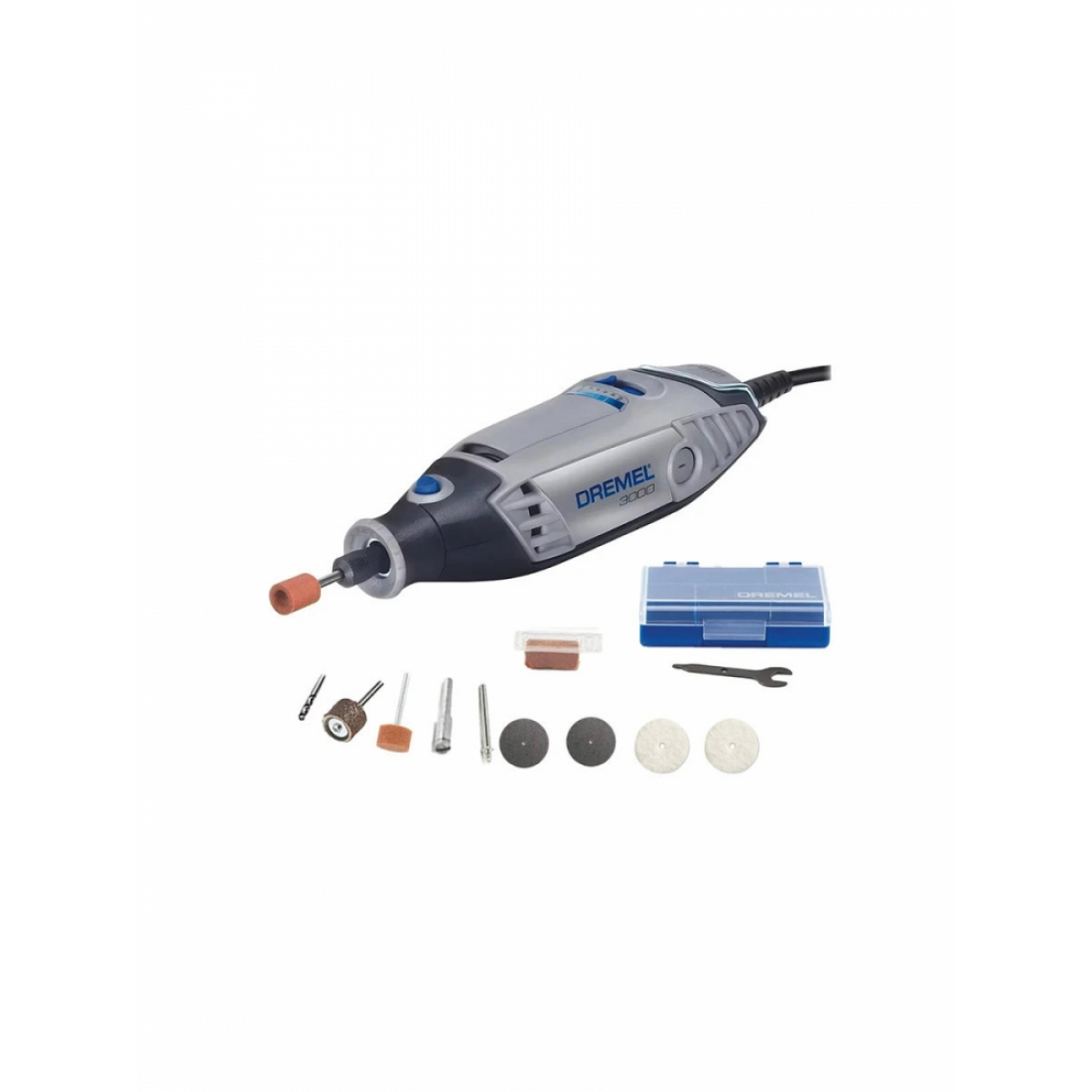 Многофункциональный гравер Dremel 3000-N/10, с 10 аксессуарами