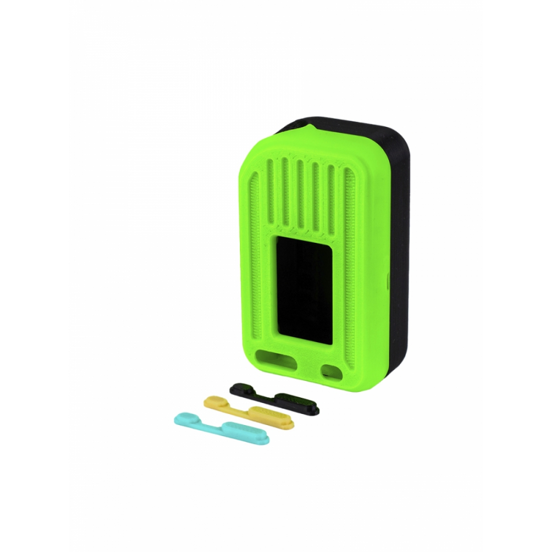 Корпус для Meshtastic (Мештастик) Heltec T114 с местом под GPS модуль (зелёно-черный)