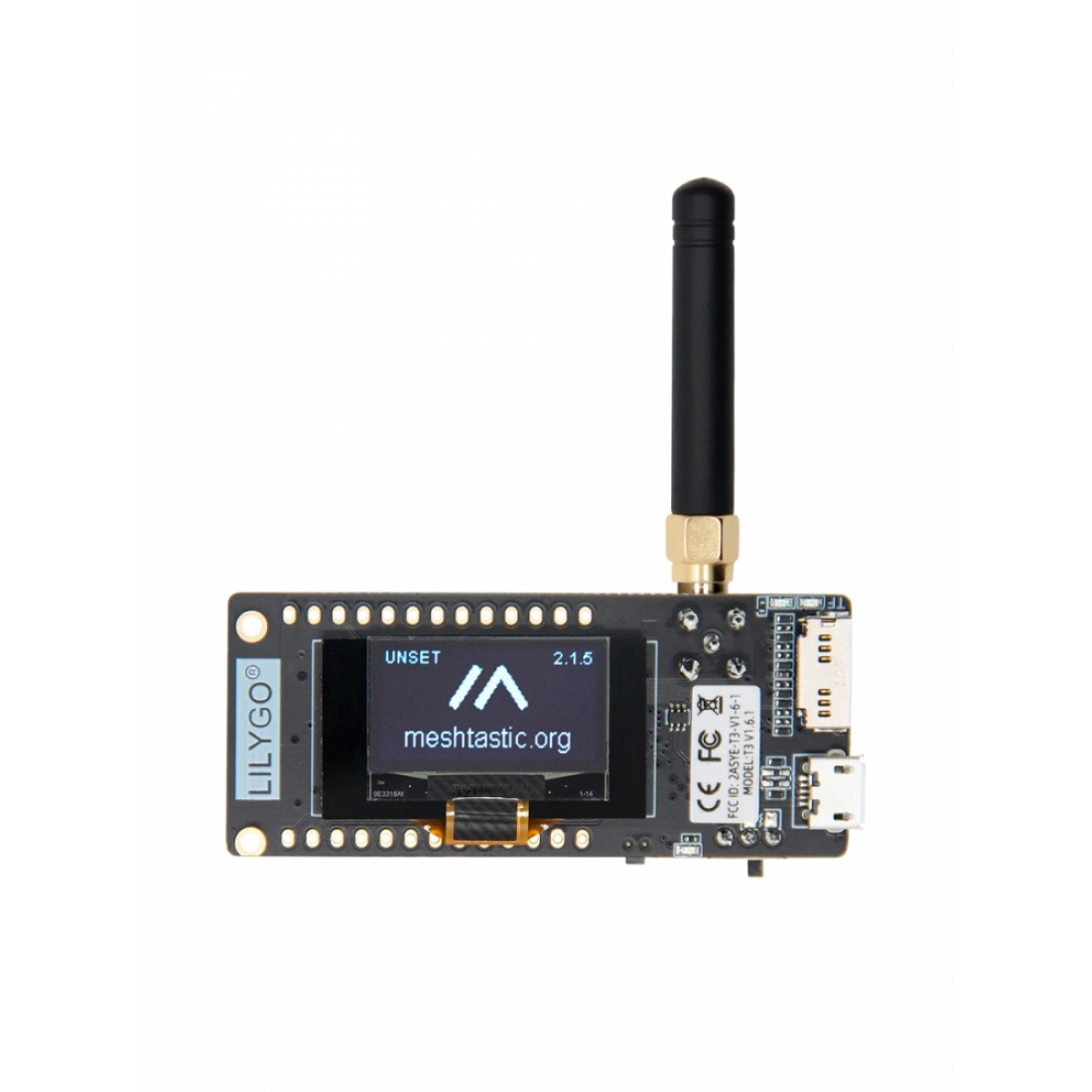 Плата LILYGO TTGO Meshtastic LoRa32 V2.1_1.6.1  868 МГц SX1276