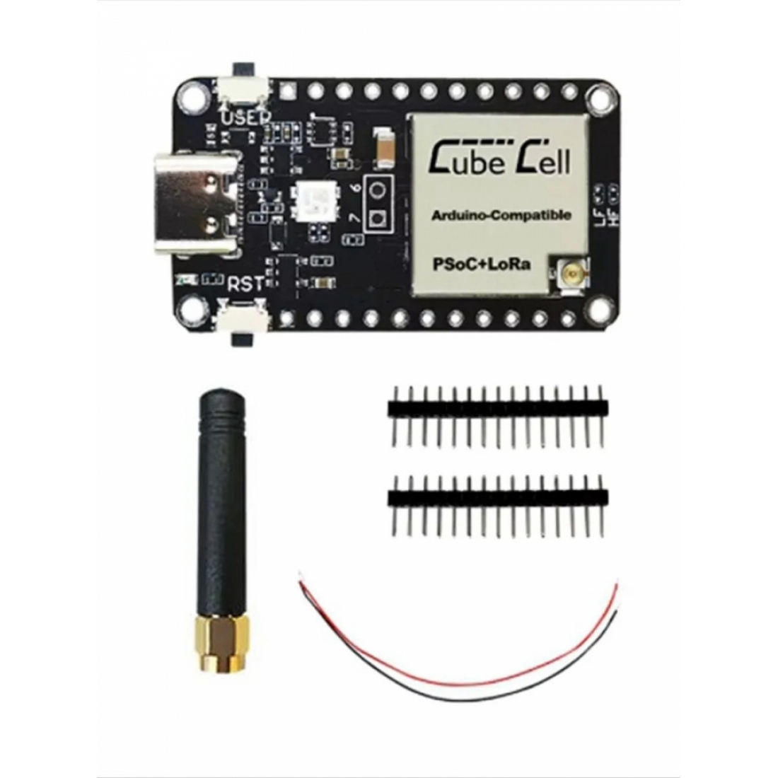 Плата Разработки Heltec Meshtastic CubeCell HTCC-AB01 V2 863-928МГц ASR6502 IoT Lora