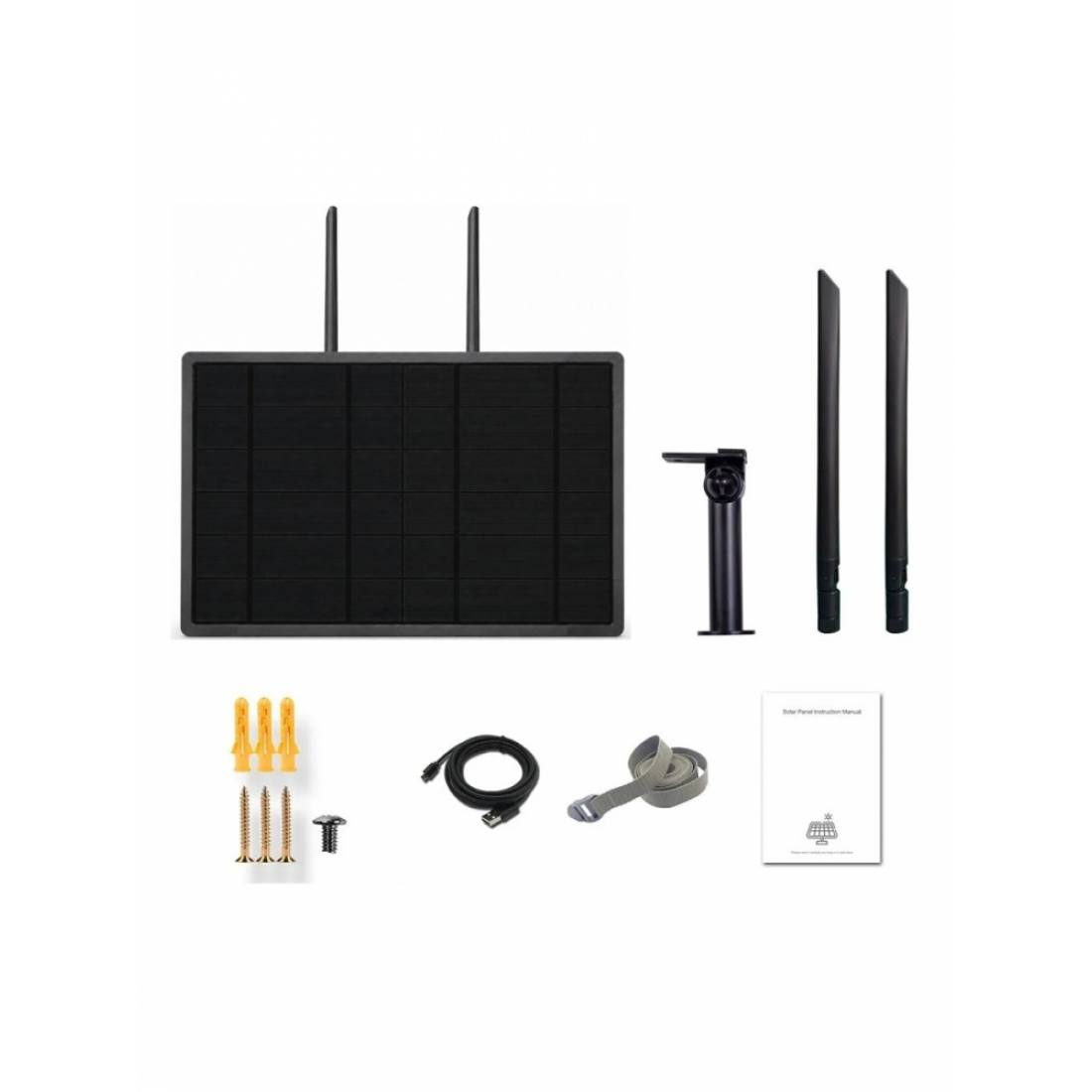 Солнечная панель UPS-12W для Heltec Meshtastic V3/V4, 868МГц, 2.4ГГц