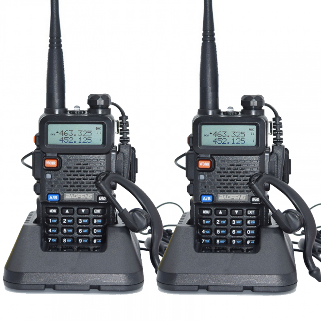 Baofeng UV-5R 8W (3 режима мощности) (2шт.)