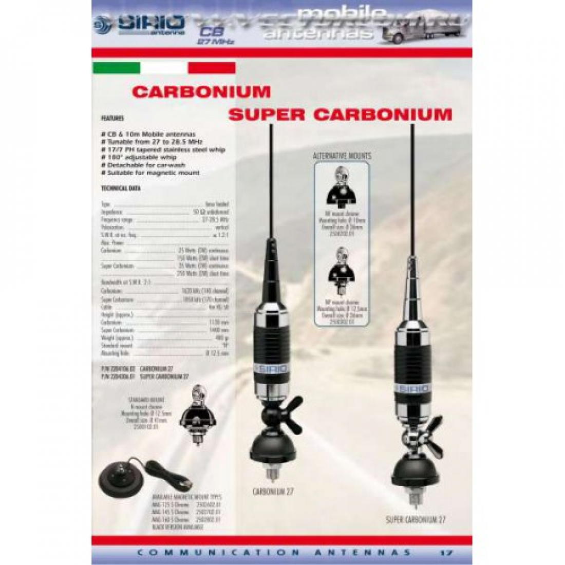 Sirio Super Carbonium