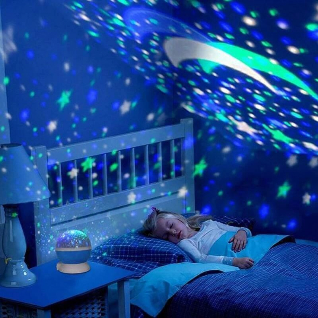 Ночник-проектор Звездное небо Star Master Dream Purple