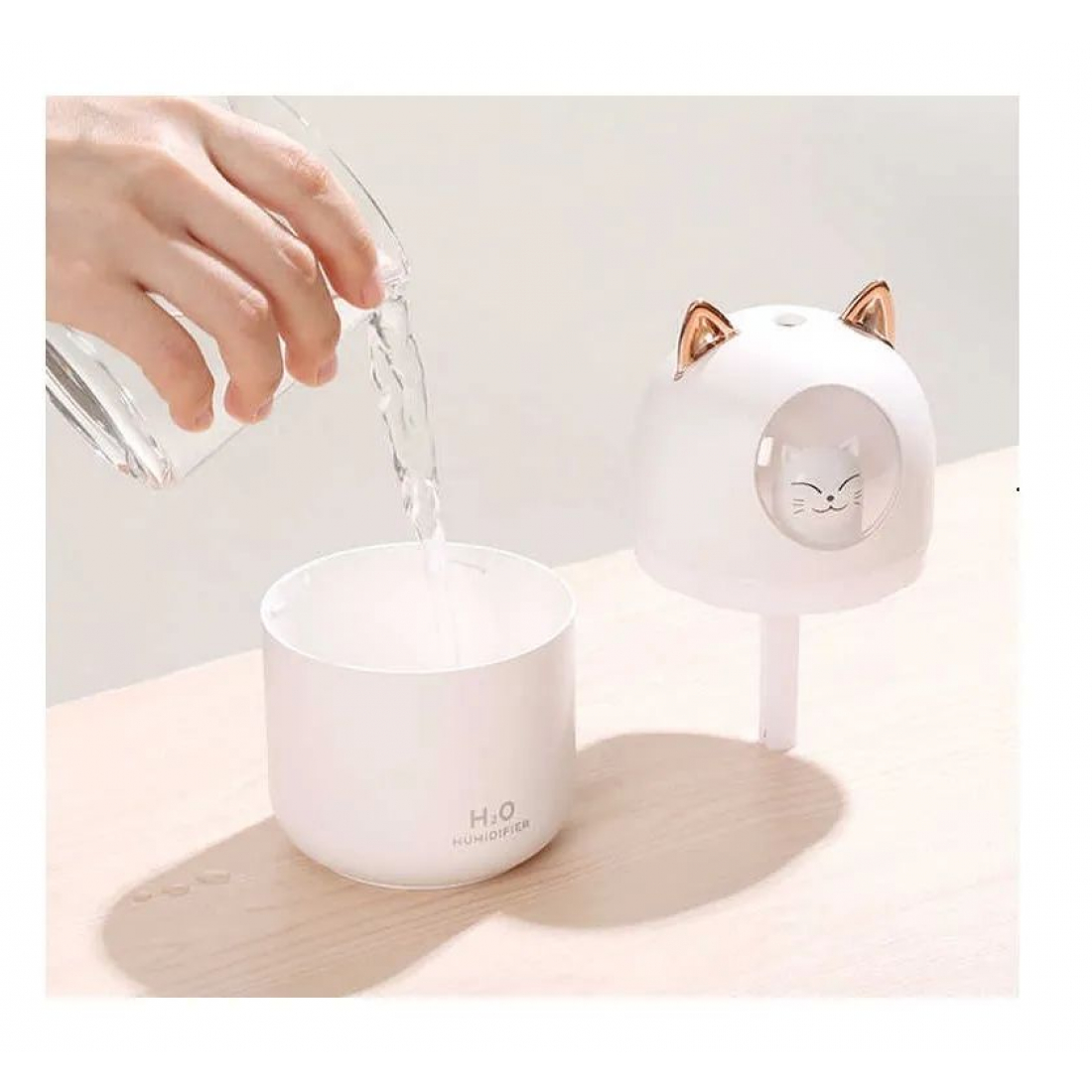 Увлажнитель воздуха Humidifier H2O Кот Белый