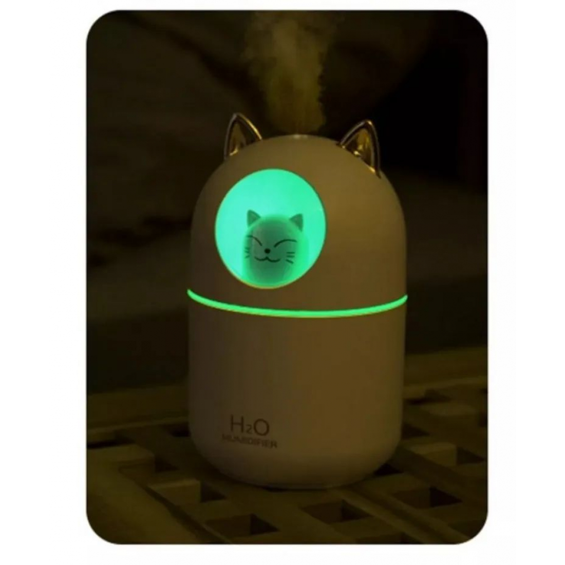Увлажнитель воздуха Humidifier H2O Кот Розовый