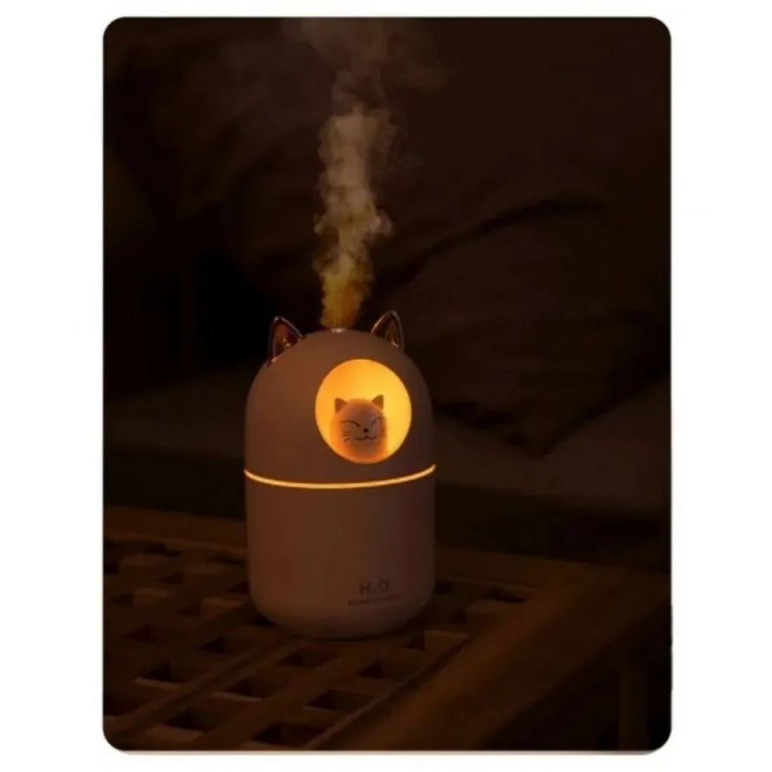 Увлажнитель воздуха Humidifier H2O Кот Розовый
