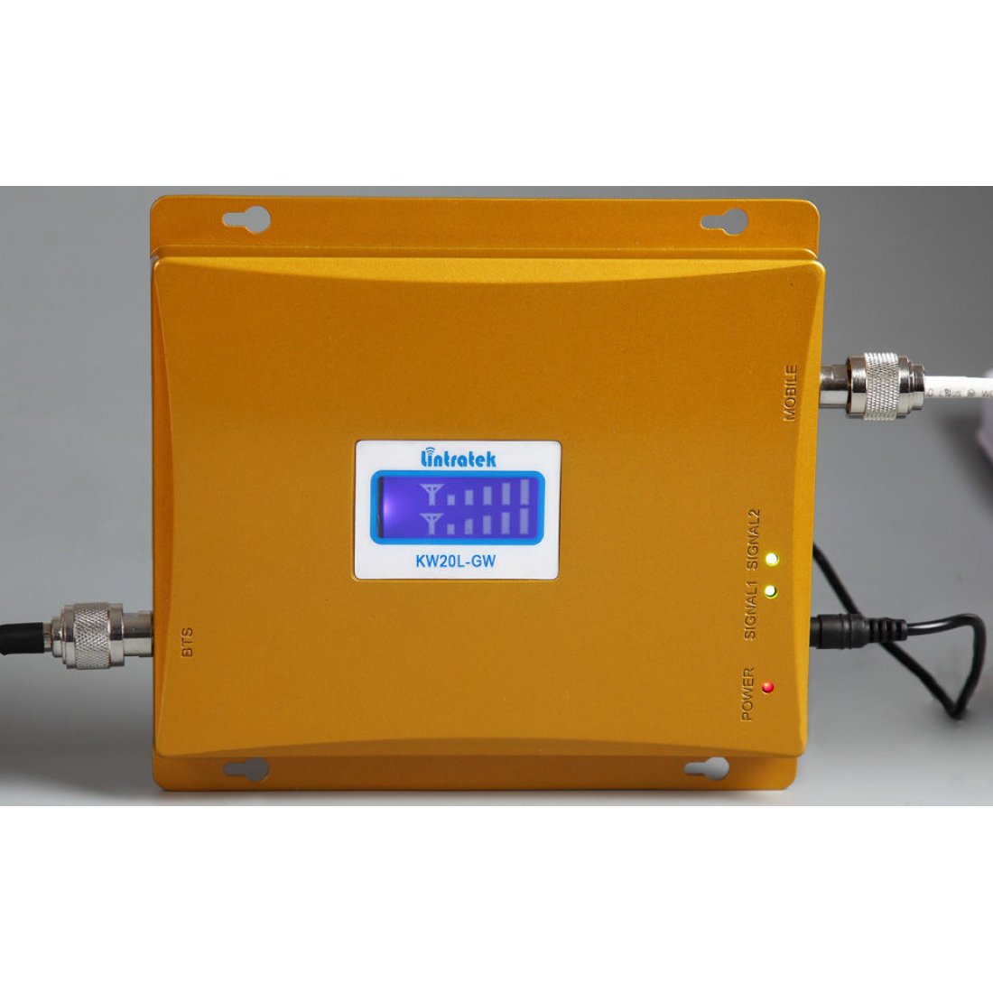 Комплект усиления сотового сигнала DCS/3G/4G (1800MHZ / 2100MHZ) до 300 м2 покрытие