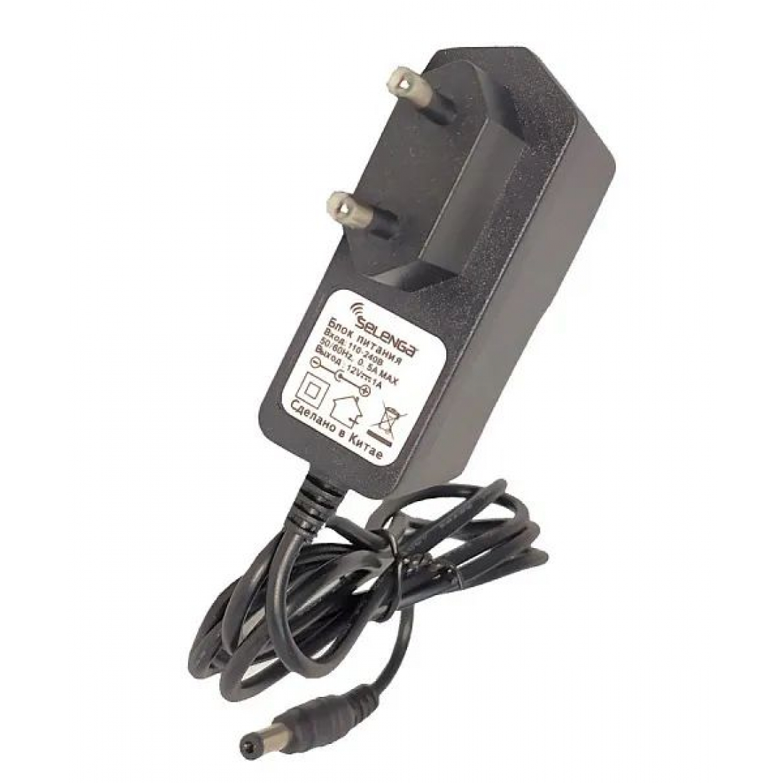 Блок питания 12V / 1A  SELENGA для ресиверов