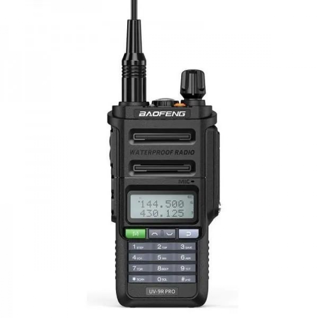 Baofeng UV-9R Pro IP68 и ударопрочный корпус (чёрный)