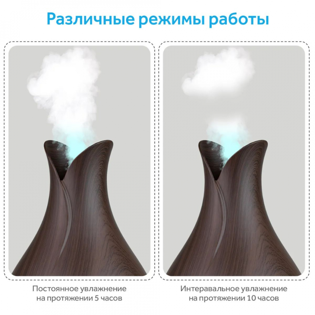 Ароматизатор увлажнитель воздуха Aromatherapy Humidifier (тёмно-коричневый)