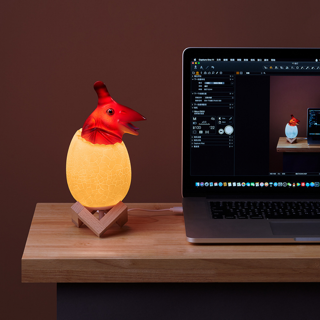 3D Светильник Ночник Динозавр в яйце, USB, 16 цветов, 4 режима, Птерозавр