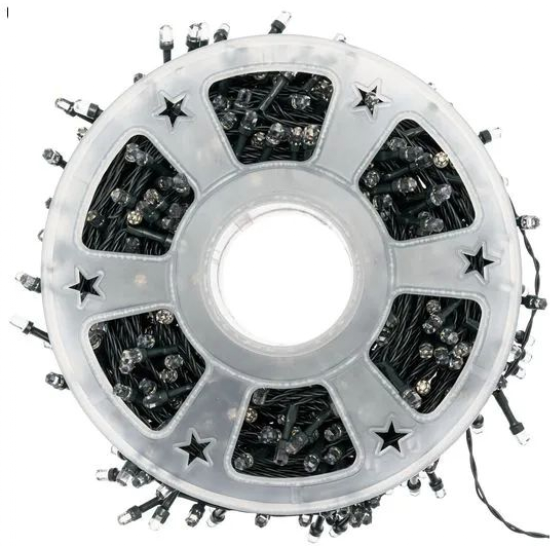 Новогодняя гирлянда светодиодная нить розовый 500 led (30 метров), 1 режим (постоянный свет)