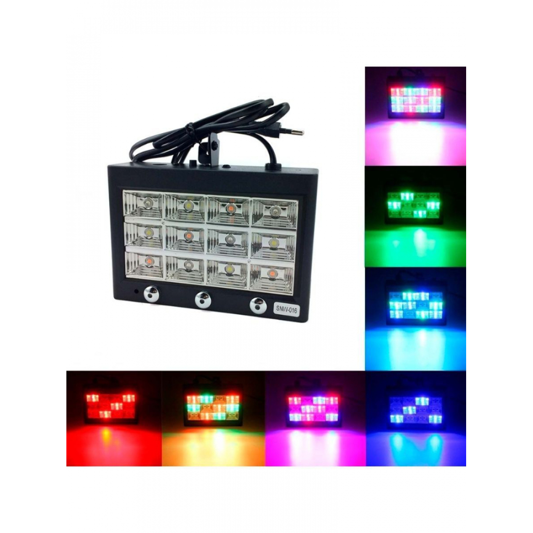 Светодиодный стробоскоп со звуковой активацией XL-P12MP3 12 LED