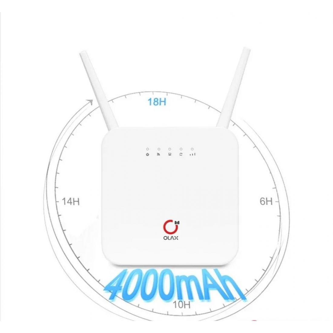 OLAX AX6 Pro WiFi-роутер 3G 4G LTE + АКБ 4000mah
