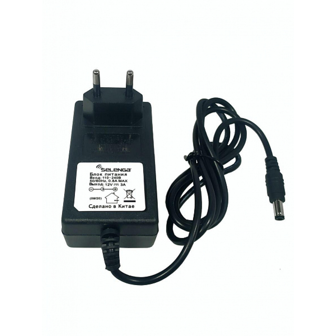 Блок питания 12V / 3A  SELENGA для ресиверов