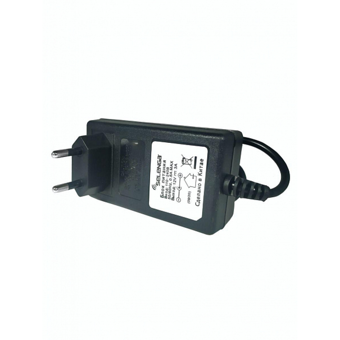 Блок питания 12V / 3A  SELENGA для ресиверов