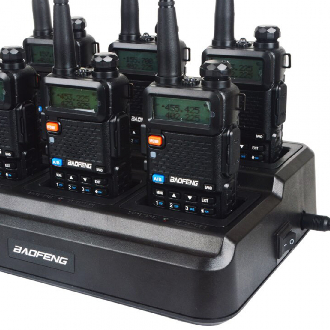 Сетевое зарядное устройство BAOFENG UV-5R (6 МЕСТ) v.2