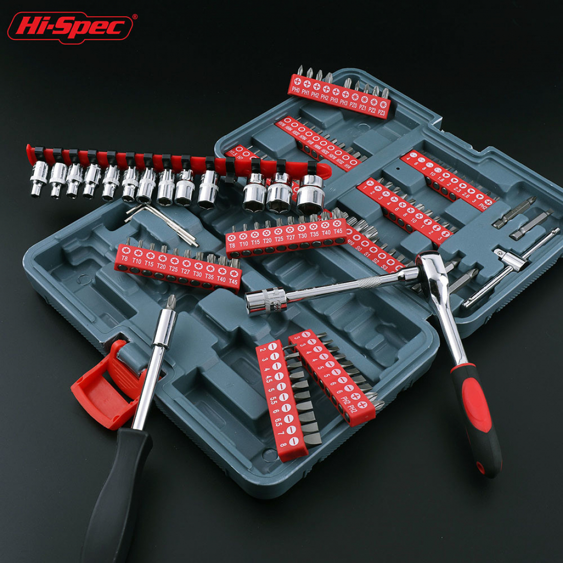 Набор инструментов Hi-Spec, 126 предметов