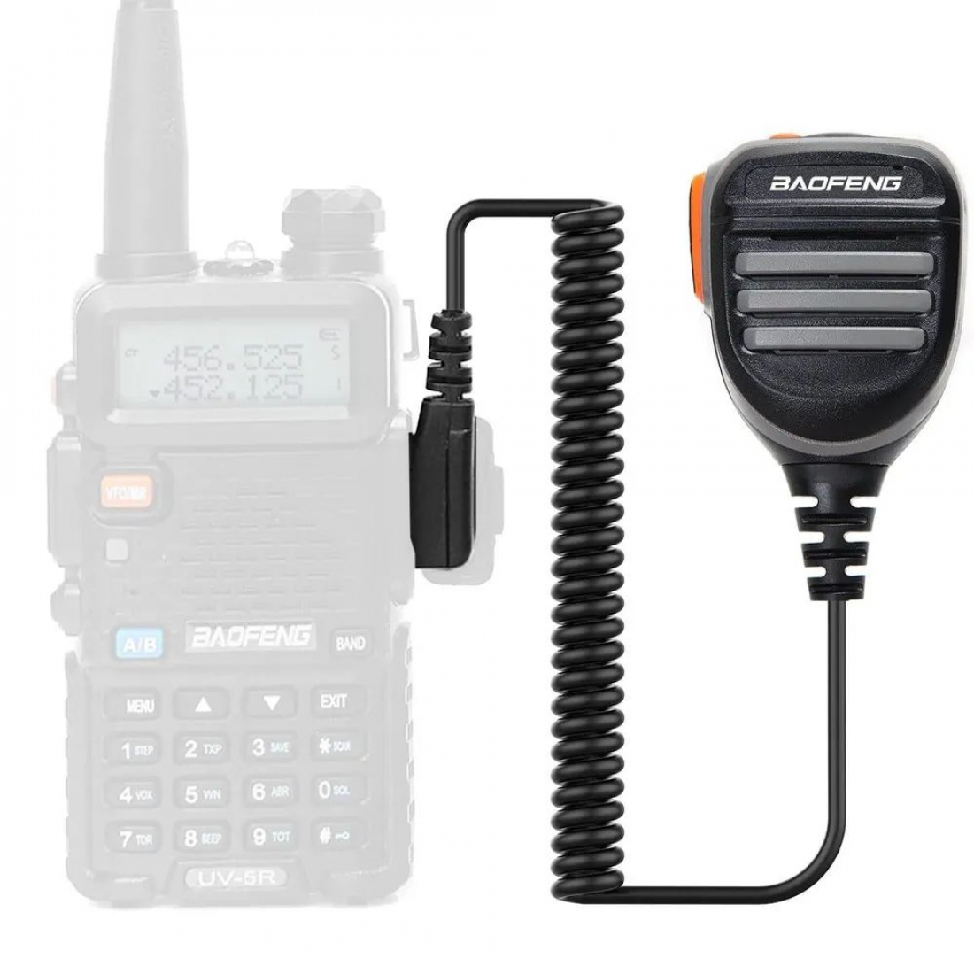Тангента IP-54 Baofeng влагозащищенная (разъем Kenwood)