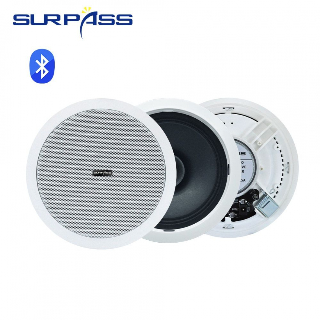 Встраиваемая потолочная Bluetooth акустика SP-BT510 (черная)