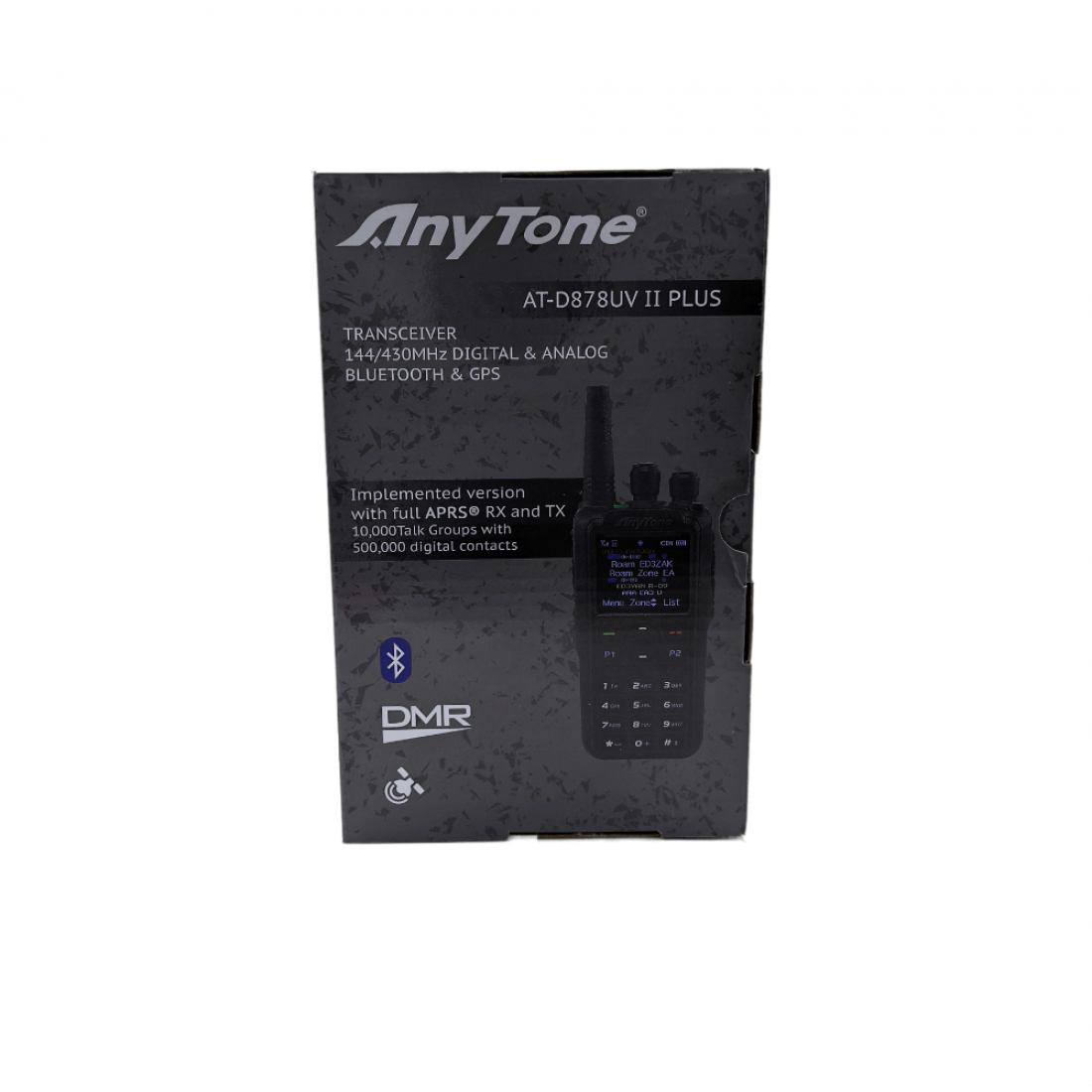 Радиостанция Anytone AT-D878UV II Plus AES256 (GPS+Bluetooth)