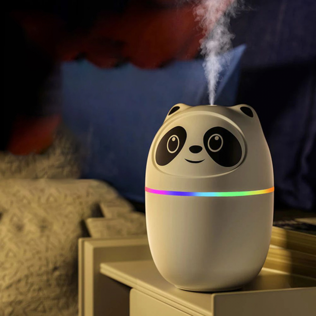 Увлажнитель воздуха Humidifier Панда, белый