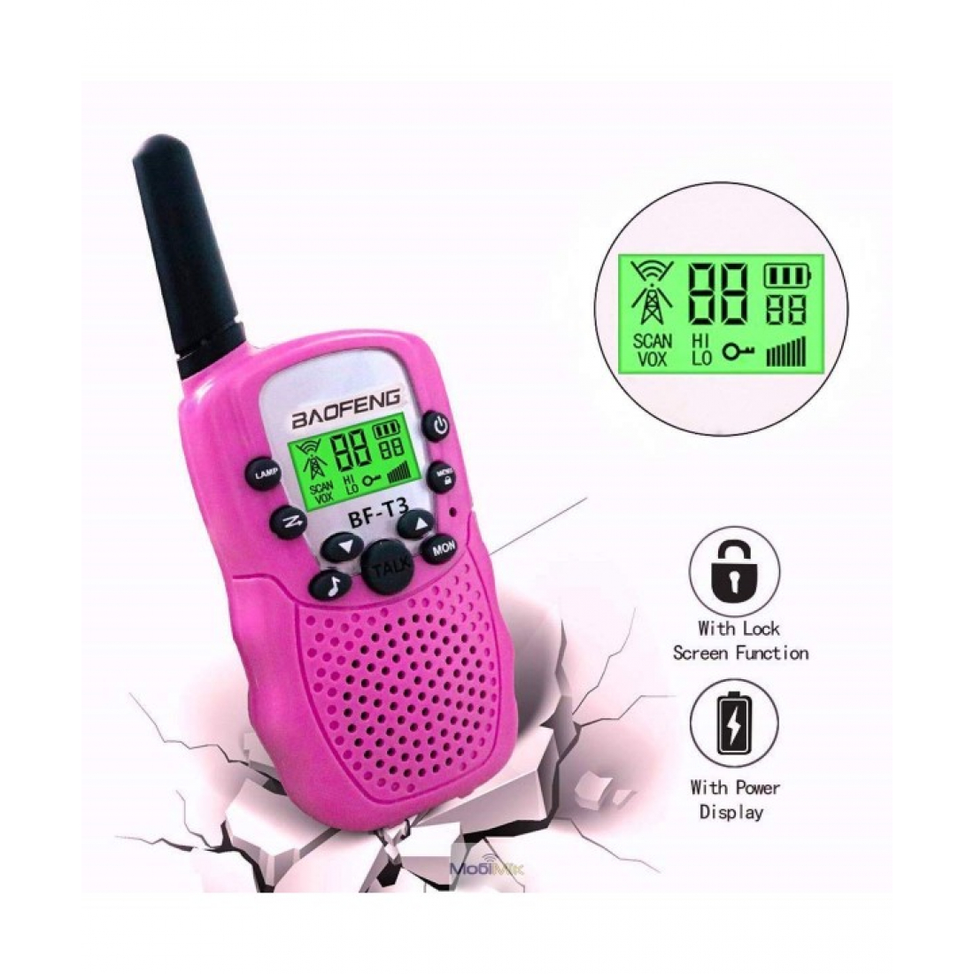 Baofeng BF-T3 - розовый