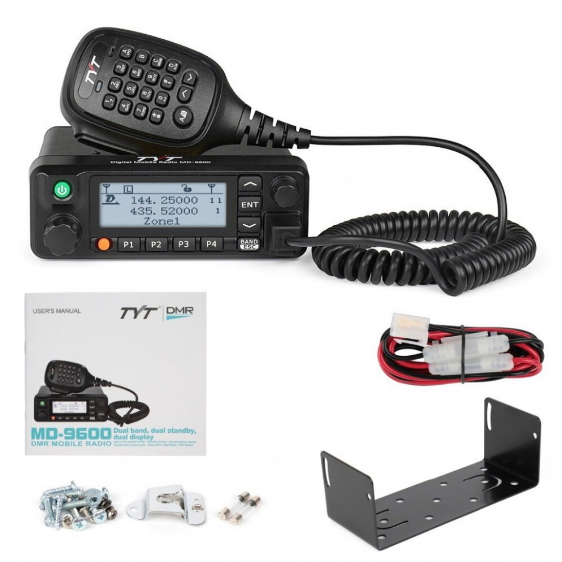 Радиостанция цифровая TYT MD-9600 AES256 DMR