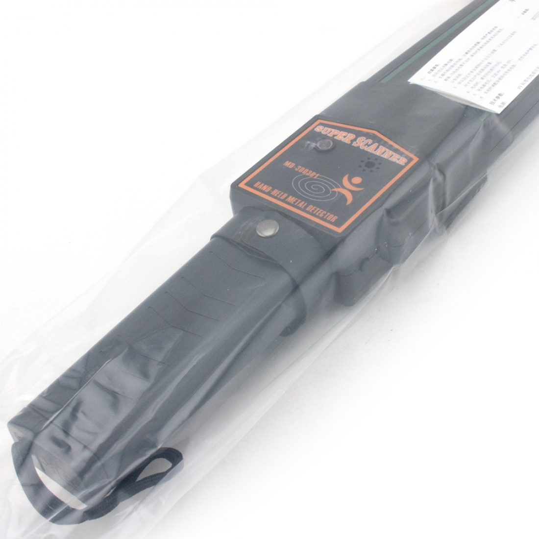 Ручной металлодетектор Super Scanner MD-3003B1 + Аккумуляторная крона Palo