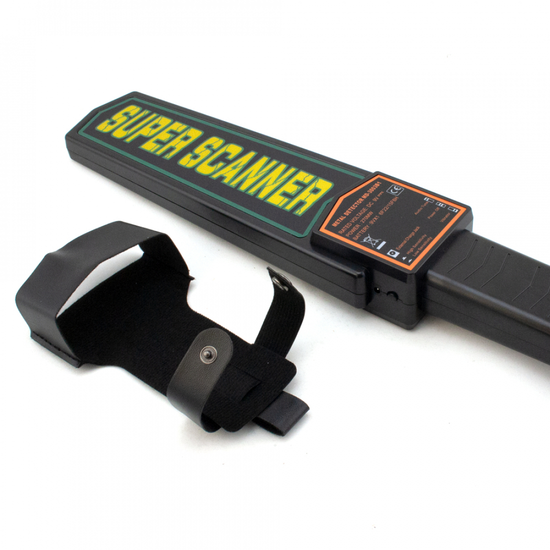 Ручной металлодетектор Super Scanner MD-3003B1 + Аккумуляторная крона Palo