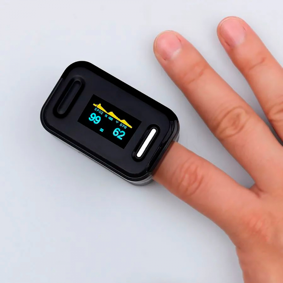 Пульсоксиметр Yonker Finger Pulse Oximeter YK-81C черный