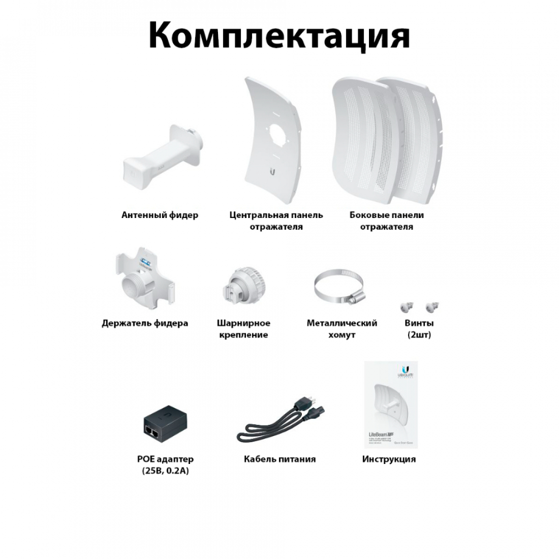 Точка доступа, радиомост Ubiquiti LiteBeam M5 23